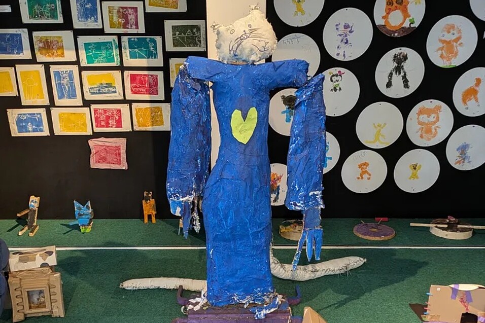 Kunst-Projekt der Kita Harksheide im MARKK-Museum