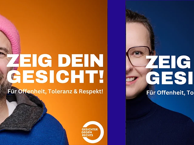 Gesichter gegen Rechts