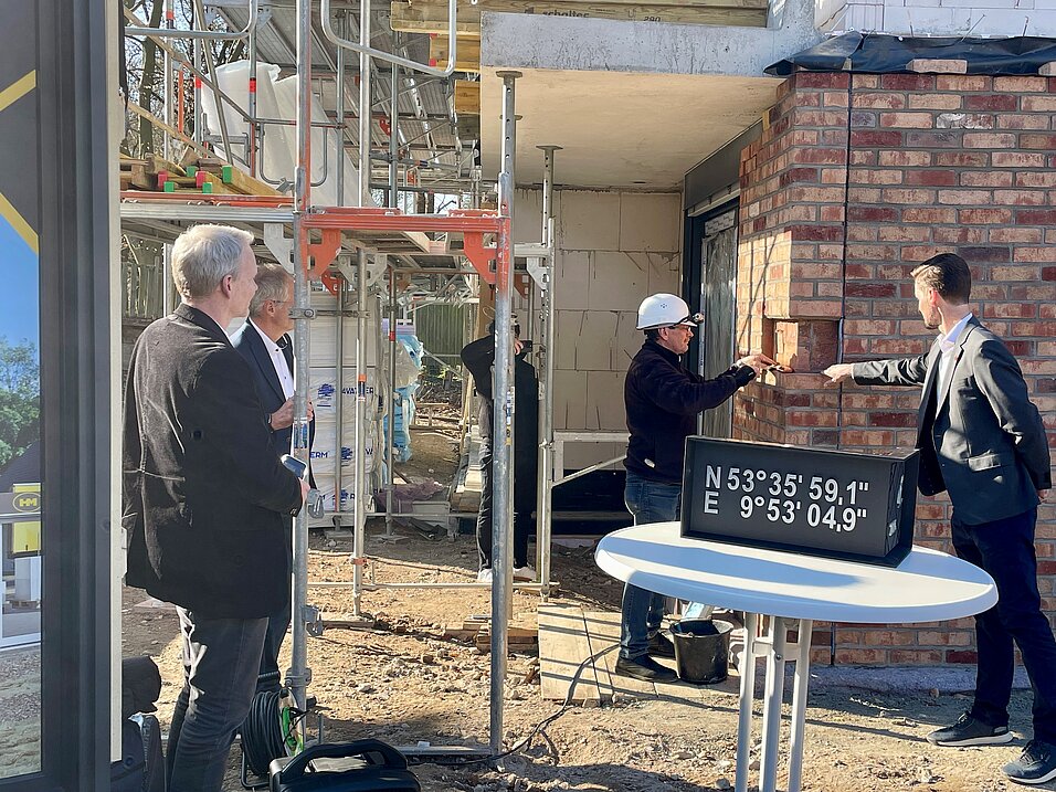 Zeitkapselevent für nachhaltiges Wohnbauprojekt